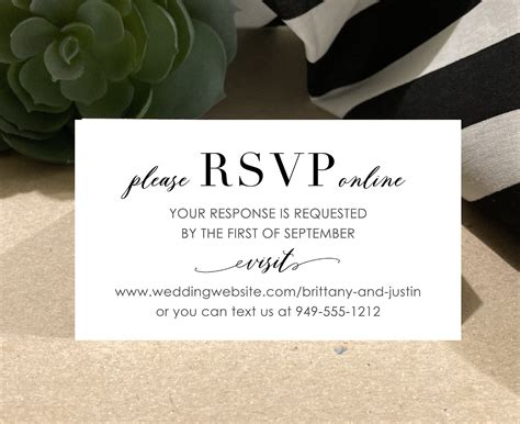 Online Wedding Invitations with RSVP Tracking .